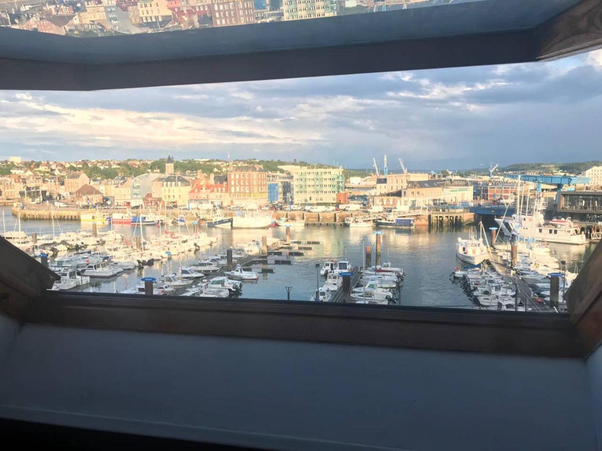 Duplex Avec Vue Sur Le Port De Plaisance Dieppe Exterior foto