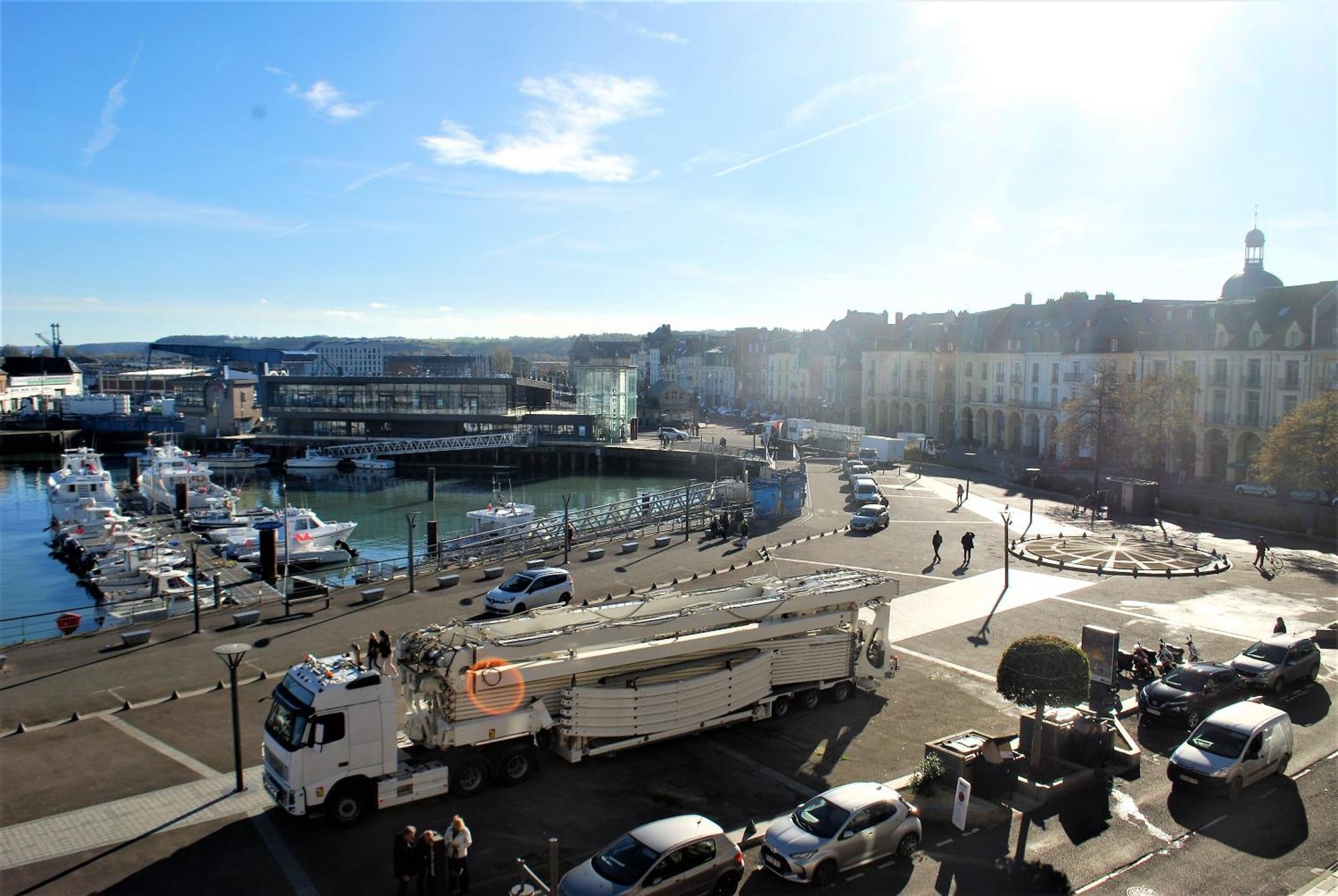 Duplex Avec Vue Sur Le Port De Plaisance Dieppe Exterior foto